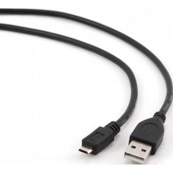 Cablu Spacer USB 2.2 A Micro B-plug 1.8m Negru spc-musb-6