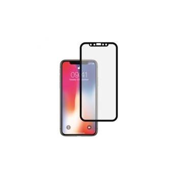 Folie Sticla Roar pentru iPhone X , iPhone XS, 5D, Full Cover ,Negru
