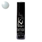 Cerneala tatuaj alb sidef