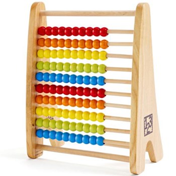 Abac din Lemn cu Bile Colorate