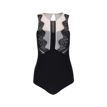 Body negru Miss Selfridge cu detalii decorative