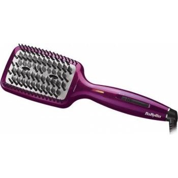 Perie electrica de indreptat parul BaByliss HSB100E LissBrush 3D 3 trepte de temperatura Functie ionica Fuchsia HSB100E