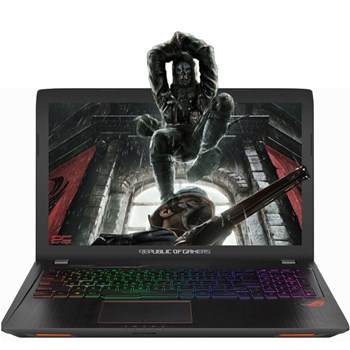 Laptop Gaming Asus ROG STRIX GL553VE-FY025, Intel Core i7-7700HQ, 16GB DDR4, HDD 1TB + SSD 128GB, nVidia GeForce GTX1050TI 4GB, Endless OS