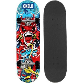Skateboard Mid Gamer Roșu Copii OXELO