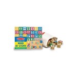 Cuburi litere si numere - 50 buc
