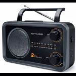 Radio portabil Muse M-06 DS FM-MW Negru mse00147