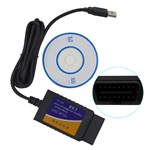 Interfata diagnoza auto Techstar OBD2 USB cu Cip ELM V1.5