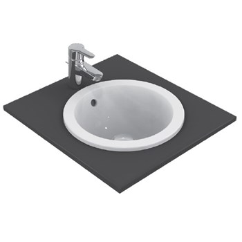 Lavoar Ideal Standard Connect Sphere 48x48cm, fara orificiu baterie