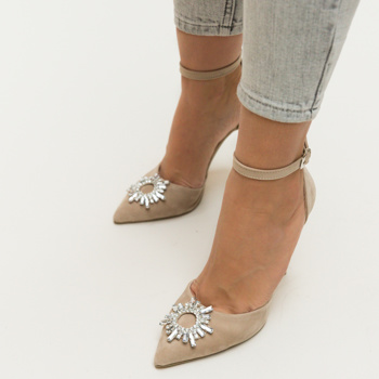 Pantofi Ross Bej