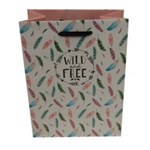 Punga medie pentru cadouri - Wild and free