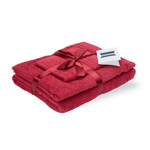 Set prosoape bumbac Somnart - rosu