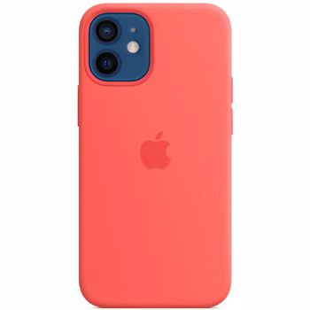 Husa Original iPhone 12 Mini Apple Silicon, MagSafe, Pink Citrus