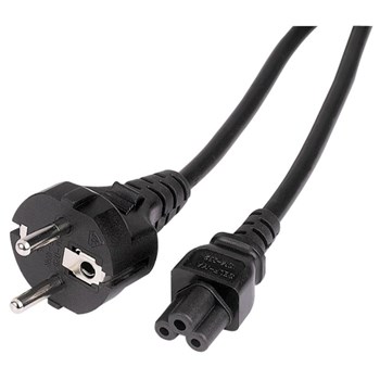 Cablu de alimentare cu 3 pini HAMA 44215, 2.5m, negru