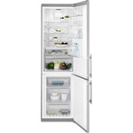 Combina frigorifica Electrolux EN3886MOX, 341 l, Clasa A++, Display, Touch control, Inox antiamprenta