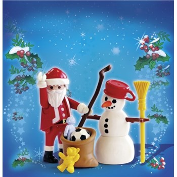 Mos Craciun si om de zapada, PLAYMOBIL Christmas