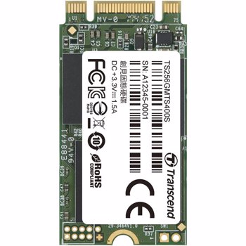Transcend SSD M.2 2242 SATA 6GB/s, 512GB, MLC (read/write; 560/460MB/s)