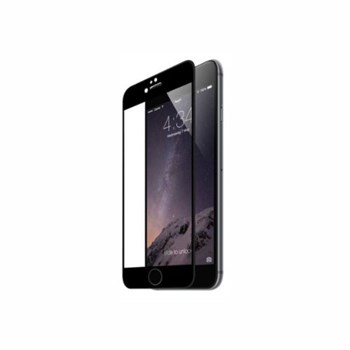 Tempered Glass - Ultra Smart Protection iPhone 6/6S Plus fulldisplay negru,folie protectie fullscreen 3D din sticla securizata 0.3 mm +instructiuni si kit instalare incluse,duritate antisoc 9H