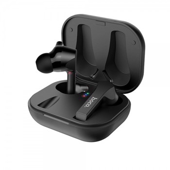 Casti Audio Wireless Hoco Es34 Pleasure Tws ,carcasa Cu Funtie De Incarcare ,negru