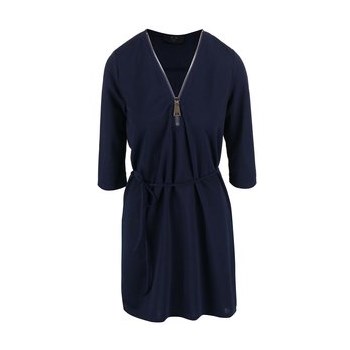 Rochie AX Paris albastra cu fermoar