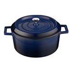 Cratita fonta Lava 14 cm Albastru lvytc14k2b
