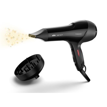 Uscator de par Braun Senso Care HD780, 2000 W, 4 Trepte de temperatura, Negru