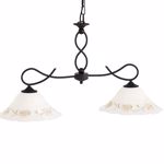 Lustra Ideal Lux chihlimbar FOGLIA BI2 SMALL