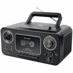 Sistem audio portabil Muse M-182 RDC, Stereo, LED, CD-Player, Negru