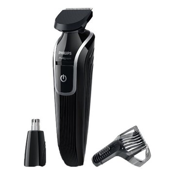 Set de ingrijire faciala PHILIPS QG3320 acumulator perie curatare 35 min negru