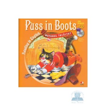 Motanul incaltat. Puss in boots. Reading in english + cd. lectura: Margareta Paslaru