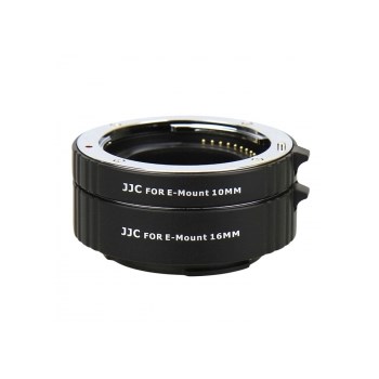 JJC AET-NEXS - Set tuburi extensie pentru Sony NEX cu montura E (10mm, 16mm)