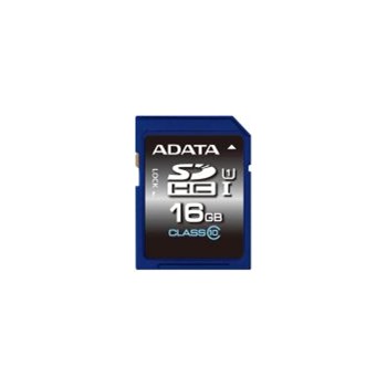 Card de memorie ADATA SDHC Ultra-High Speed 16GB CLS10 asdh16guicl10-r
