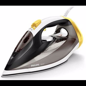Fier de calcat cu abur Philips Azur GC4544/80, 2600W, Talpa SteamGlide, Functie Quick Calc Release, Abur 220g, Negru/Alb