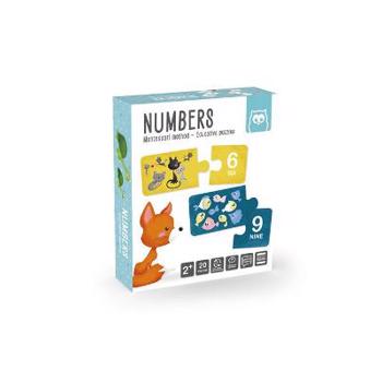 Numbers. Puzzle educativ Montessori: Invatam numerele