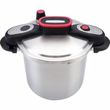 Oala sub presiune MYRIA MY4437, 8l, 24cm, inox, argintiu