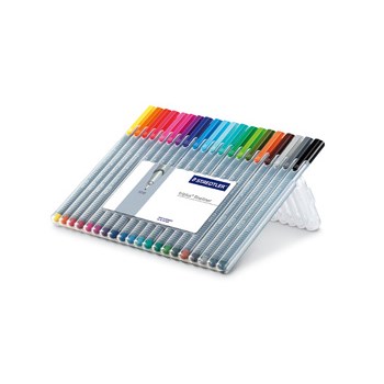 Set liner 0.3mm, 20 culori/set, STAEDTLER Triplus