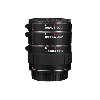 Kooka KK-NM47 set tuburi extensie (inele macro - 10mm, 16mm, 21mm) pentru Nikon 1