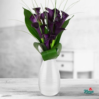 Buchet de 21 cale mov
