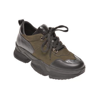 Pantofi sport FLAVIA PASSINI kaki, 471618, din piele naturala