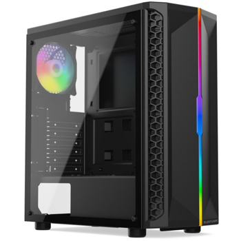 PC Gaming Rodan, AMD Ryzen 5 5600X 3.7GHz, 16GB DDR4, 1TB SSD, RTX 3060 Ti 8GB GDDR6, Iluminare RGB