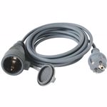 Prelungitor de retea pentru exterior HOME IP44 20m 3500W Grey