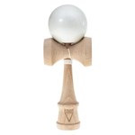 Kendama Krom Metalic - Alb perlat