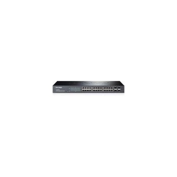 Switch TP-LINK TL-SG2424, 24 x 10/100/1000Mbps + 4 porturi combo SFP