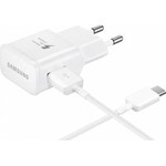 Incarcator Priza Cu Cablu USB La Type C, Fast Charge, Alb