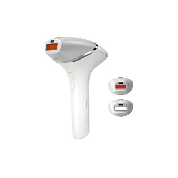 Epilator IPL Lumea Prestige BRI953/00, Senzor Smartskin, utilizare cu sau fara fir, 250.000 impusuri, accesoriu corp, fata si precizie, Gri/Alb