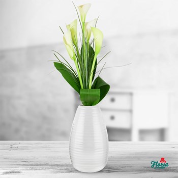 Buchet de 5 cale albe