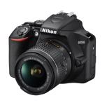 Aparat Foto D-SLR Nikon D3500 AF-P + 18-55mm VR, 24MP CMOS, Filmare Full HD (Negru)