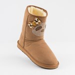 Cizme Panda camel imblanite
