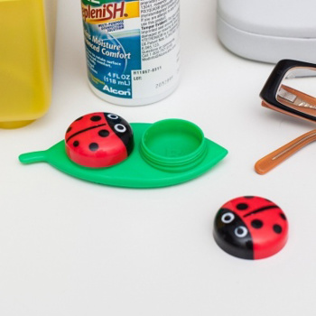 Suport pentru lentile de contact - Ladybug