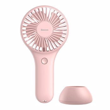 Mini Ventilator Baseus Portabil Bingo Pink