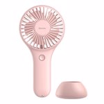 Mini Ventilator Baseus Portabil Bingo Pink